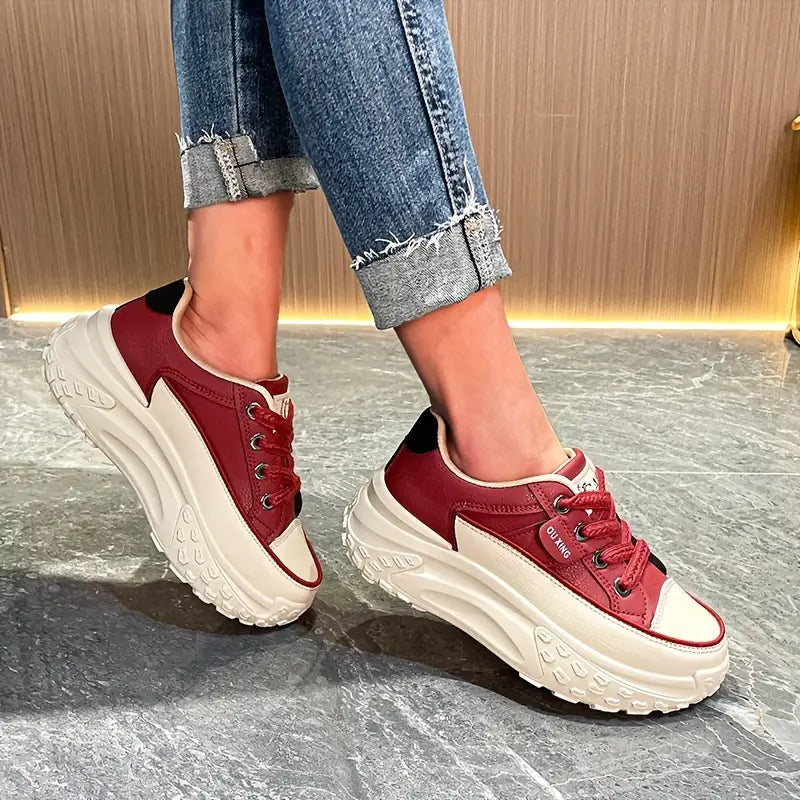 Korean Style Women's Sneakers White