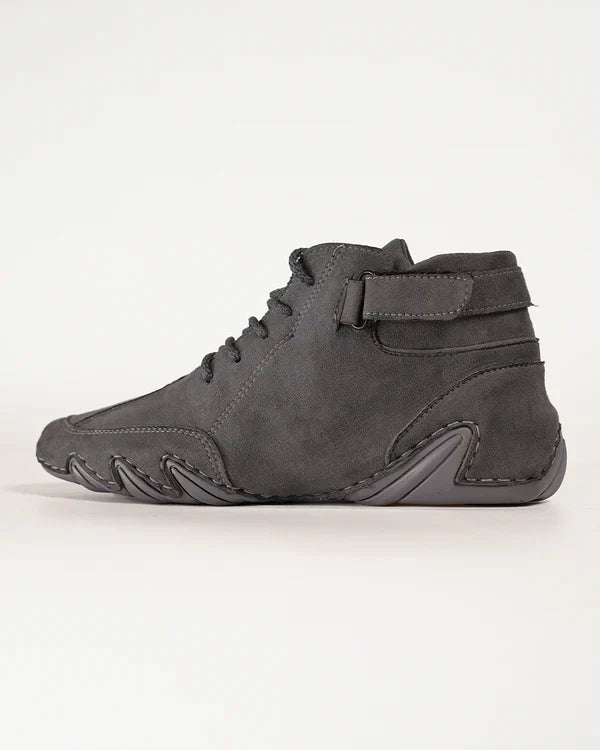 Suede Leather High Top - Boot