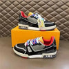 VL Gray Black Red White Yellow VL Print Sneaker Shoes 0221