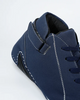 Suede Leather High Top - Matte Blue