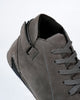 Suede Leather High Top - Pewter Grey