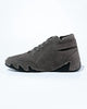 Suede Leather High Top - Pewter Grey