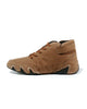 Suede Leather High Top - Tan Brown