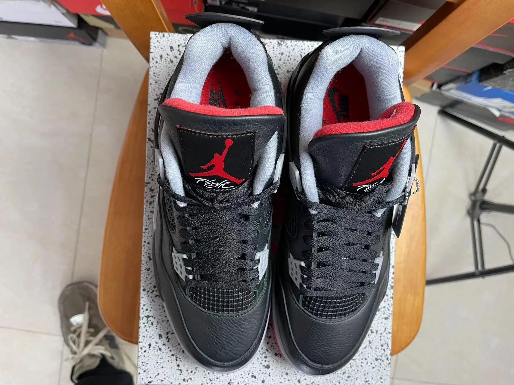 Air Jordan GL Batch Jordan 4 Military Black